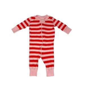 Hanna Andersson Striped Sleeper Size 50cm (0-6 Months)